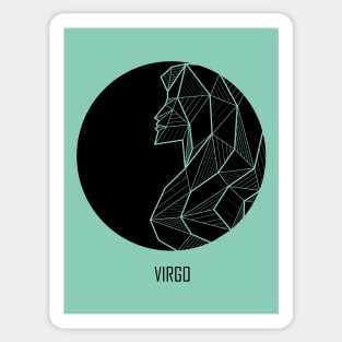 Virgo - Geometric Astrology Sticker